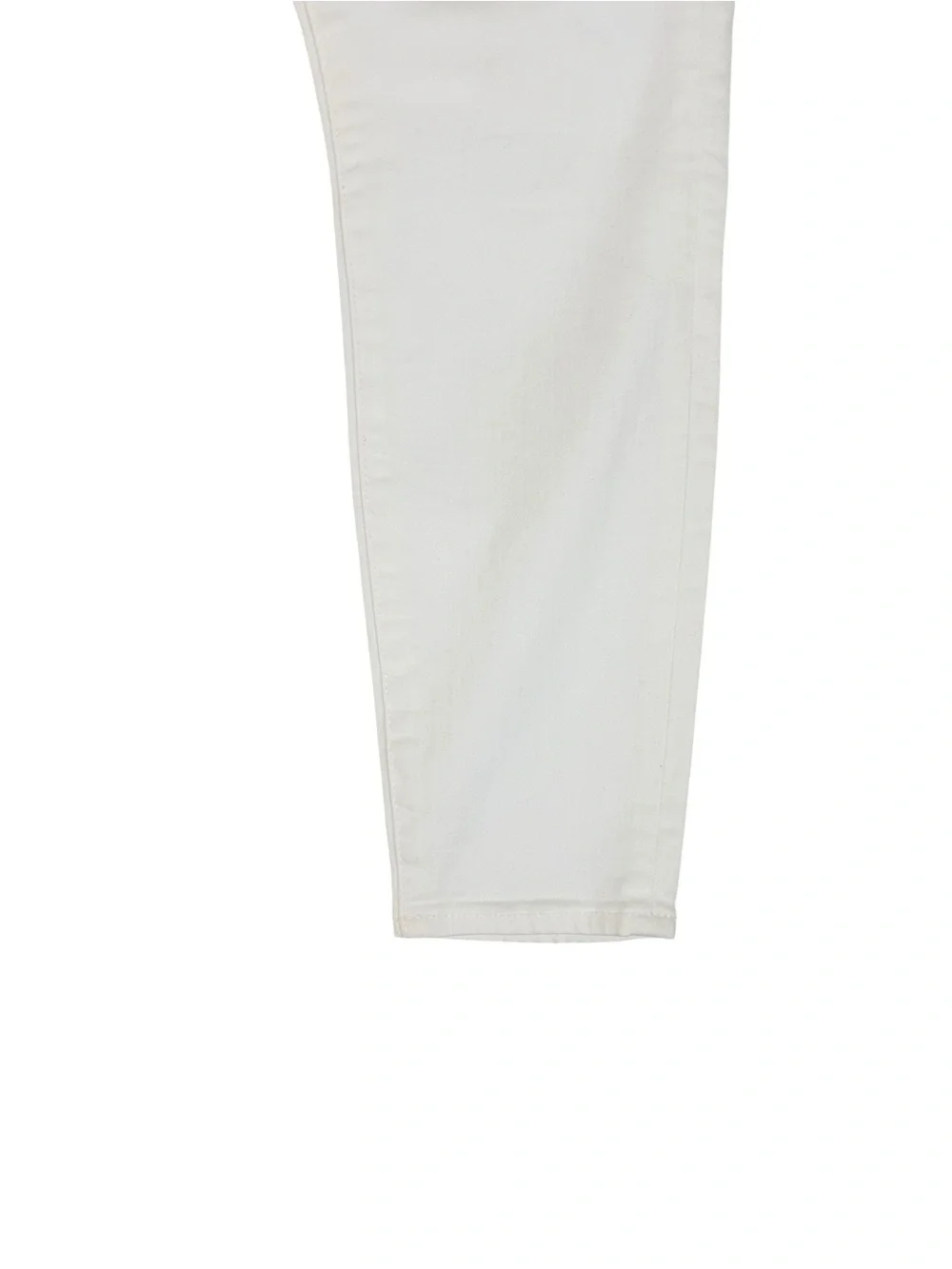 J. Crew Skinny 8” toothpick stretch cotton White denim Jeans size 28petite
